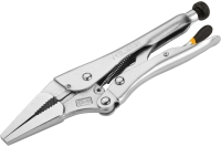 Зажим с фиксатором TOLSEN 230 мм, тонконосый TT10053