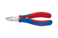 Бокорезы для электроники KNIPEX  из твёрдых сплавов, круглая головка, с фаской KN-7702135H