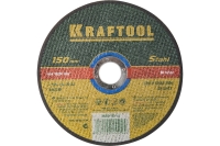Отрезной абразивный круг Kraftool по металлу для УШМ 150x1.6x22.23 мм 36250-150-1.6
