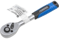 Реверсивная трещотка Forsage с резиновой ручкой, 1/4" F-80222W