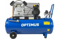 Поршневой компрессор Optimus 420 л/мин, 2.2 кВт, 220 В, ресивер 100 л hd OPT-301042