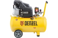 Воздушный компрессор DENZEL DK1500/50,Х-PRO 1,5 кВт, 230 л/мин, 50 л 58064