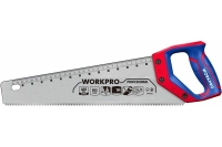 Ножовка по дереву WORKPRO 400 мм, SK5, 7TPI WP215005