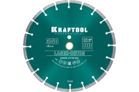 Диск алмазный отрезной по бетону и камню KRAFTOOL LASER-BETON (350х25.4 мм) 36686-350