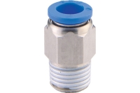 Фитинг 10 мм с наружной металлической резьбой R1/8" CDC Pneumatics PC 1001