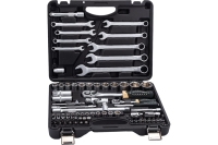 Набор инструмента ROCKFORCE 1/2 и 1/4DR 6-гранный 82 предметов RF-4821-5