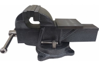 Слесарные тиски GRIFF 100 мм, серия PRO, поворотные, стальные, с наковальней g164024