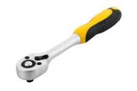 Трещоточный ключ TOPEX 3/8", 200мм, 72 зуба 38D521