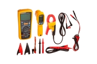 Комплект Fluke мультиметр-мегомметр + токовые клещи + пирометр 1587KIT/62MAX+ FC