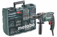 Ударная дрель Metabo SBE 650 с набором оснастки 600671870