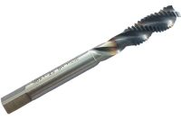 Метчик Partner M8x1.25 HSSE спиральная канавка 38, H6, TiAlN (серия TS01) 317080