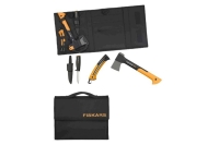 Набор Fiskars топор X7, нож 125860+пила 123870, сумка 129039