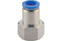 Фитинг 6 мм с внутренней металлической резьбой G1/8" CDC Pneumatics PCF 06G01