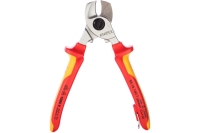 Ножницы для резки кабелей со страховочным креплением 165 мм KNIPEX KN-9516165T