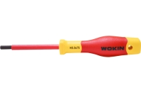 Диэлектрическая отвертка Wokin шестигранная, hex 5x75 мм 1352885
