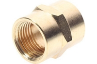 Соединитель резьбовой F1/4"xF1/4" ЭВРИКА ER-FF04/04