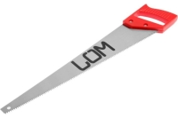 Ножовка по дереву LOM пластиковая рукоятка, 7-8 TPI, 450 мм 5155397