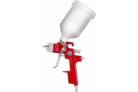 Пневматический краскопульт INTERTOOL, форсунка 1.4 мм, бачок 600 мл, PT-0104