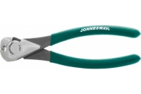 Торцевые кусачки Jonnesway P6106 с ПВХ рукоятками, 160 мм 46500