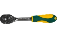 Трещотка FIT IT CrV механизм, пластиковая прорезинная ручка 1/4'' 62375