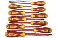 Набор диэлектрических отверток до 1000V, 11шт Berger BG BG1066