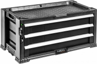 Ящик для инструмента, 3 выдвижных ящика NEO Tools 84-227