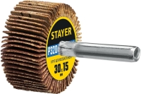 Круг шлифовальный лепестковый на шпильке STAYER P320, 30x15 мм 36606-320