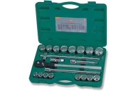 Набор торцевых головок дюймовых (3/4"DR; 7/8"-2"; 22 предмета) Jonnesway S04H6622S (S04H6422S) 48502