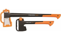 Промо-набор топор-колун X25 + универсальный топор X7 FISKARS 1050131