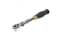 Трещотка реверсивная шарнирная телескопическая (240-310 мм, 3/8", 72 зуб) Rockforce RF-802323