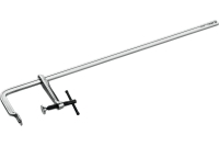 Цельнокованая струбцина ЗУБР КС-1000/120 тип F, 1000/120 мм 32157-120-1000