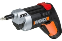 Аккумуляторная отвертка WORX + набор бит WX252