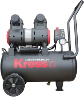 Компрессор воздушный безмаслянный KRESS KP130, 1500 Вт, 24л.