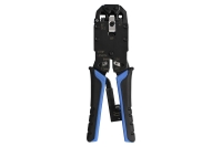 Инструмент ExeGate EX-T2008R для обжима RJ-45, RJ-11, 12, с храповым механизмом, прямой ход обжимки 293155