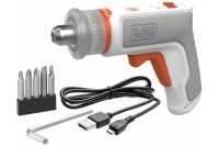 Аккумуляторная отвертка для сборки мебели Black&Decker BCRTA01-XJ