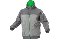 Непромокаемая куртка HOEGERT TECHNIK HEINER, темно-серый/зеленый, р.2XL/56 HT5K249-2XL