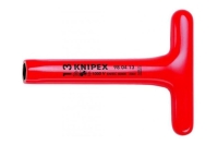 Торцовый ключ с Т-образной ручкой KNIPEX KN-980419, до 1000 В