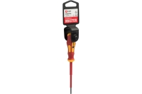 Отвертка EKF Master SL2.5x80 мм 1000В sl-2.5-80-mas-in