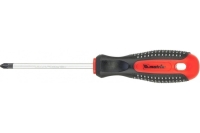 Отвертка MATRIX Fusion PZ2x100 мм, CrV, 3-х компонентная рукоятка anti slip 11403