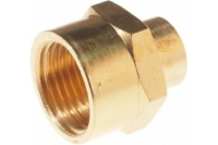 Соединитель резьбовой внутренняя резьба 1/2х1/4 ROCKFORCE RF-FF08/04