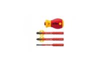 Набор SL/PH/XZ, 4 предмета SB Wiha SoftFinish electric slimVario Stubby 41230