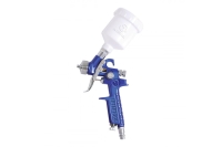 Пневматический краскопульт INTERTOOL MINI, форсунка 0.8 мм, бачок 125 мл, PT-0101