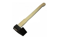 Колун-топор Handytools из стального проката, с березовым топорищем, 3,0 кг 30