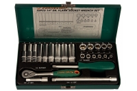 Набор торцевых головок 1/4"DR 4-13 мм Jonnesway S04H2125S