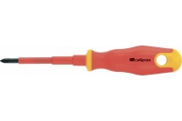 Диэлектрическая отвертка СИБРТЕХ PH1*80mm 12930