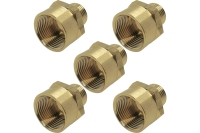 Переходник пневмо 1/8" НР x 1/4" ВР, 5 шт HG 1645061