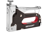 Мебельный степлер REXANT металлический, со вставками, 3 в 1 12-5403