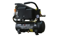 Компрессор POWER TECHNIC коаксиальный, 220В, 1250Вт, 170 л/мин, ресивер 8 л ACD170/008