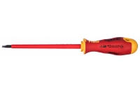 Диэлектрическая отвертка Felo Ergonic 6,5х1,2х150 плоская шлицевая 41306590