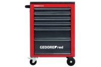 Рабочая тележка GEDORE RED MECHANIC с 6 выдвижными ящиками, красная/антрацит 3301663